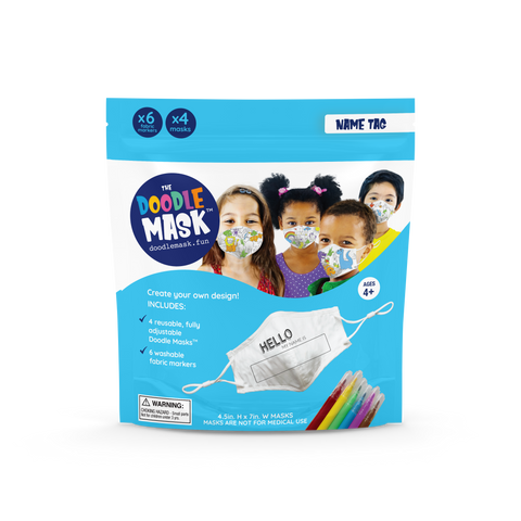 Coming Soon! The Doodle Mask™ Name Tag