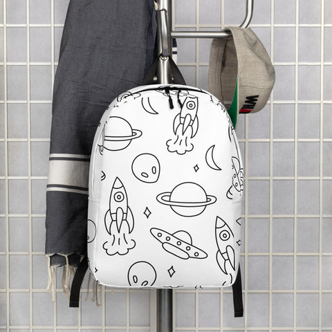 Outer Space Doodle Backpack